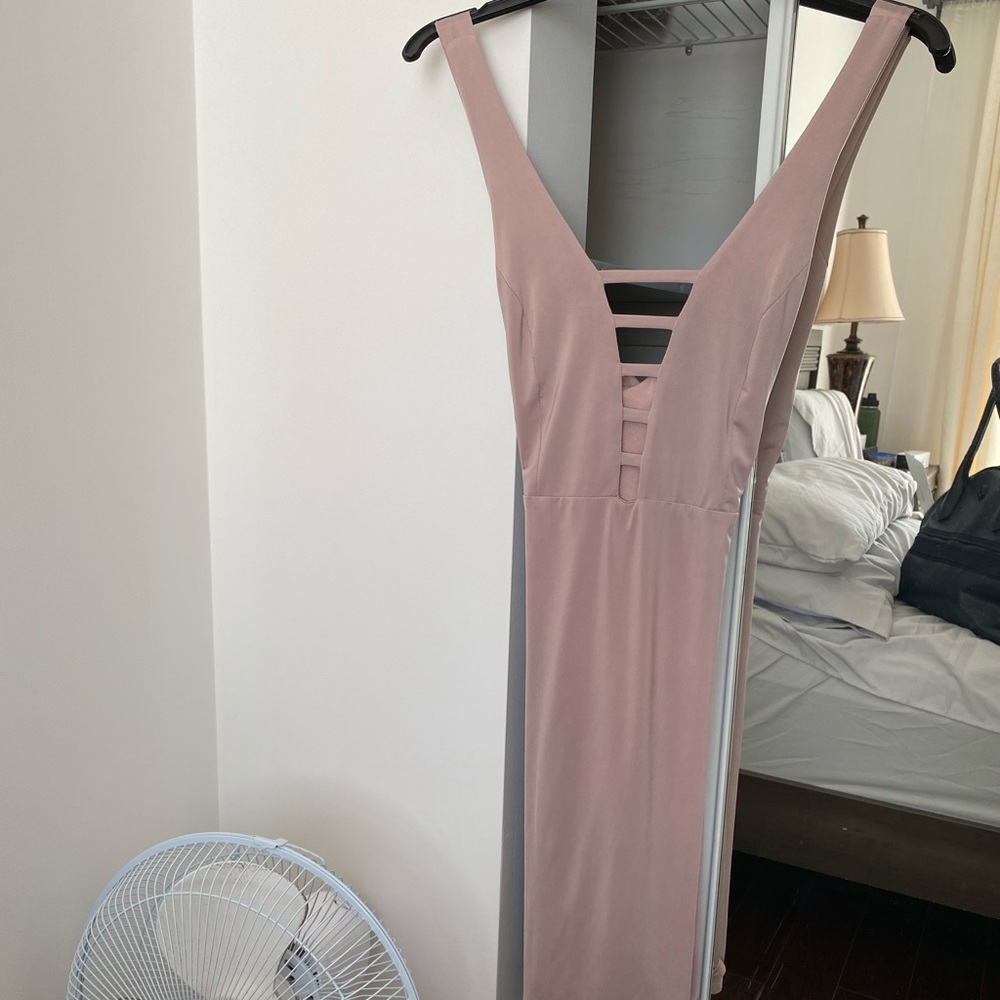 TOPSHOP bodycon midi dress